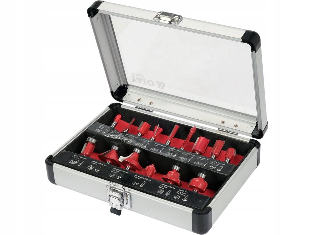 

Zestaw Frezów Widiowych Fi 6MM 15 Cz YT-68007 Yato