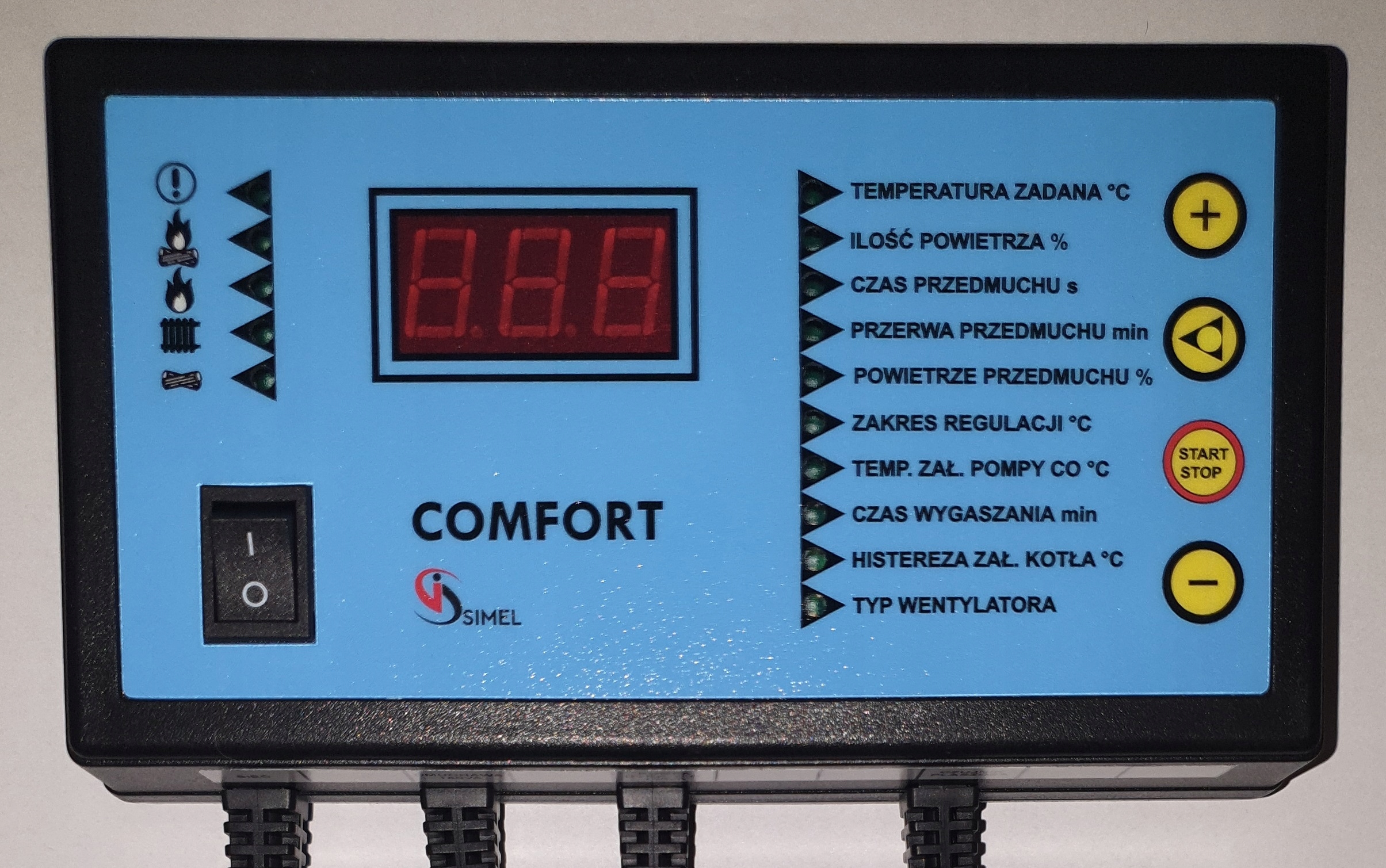 Ovládač Comfort pre každú zásypovú pec typu C.o.