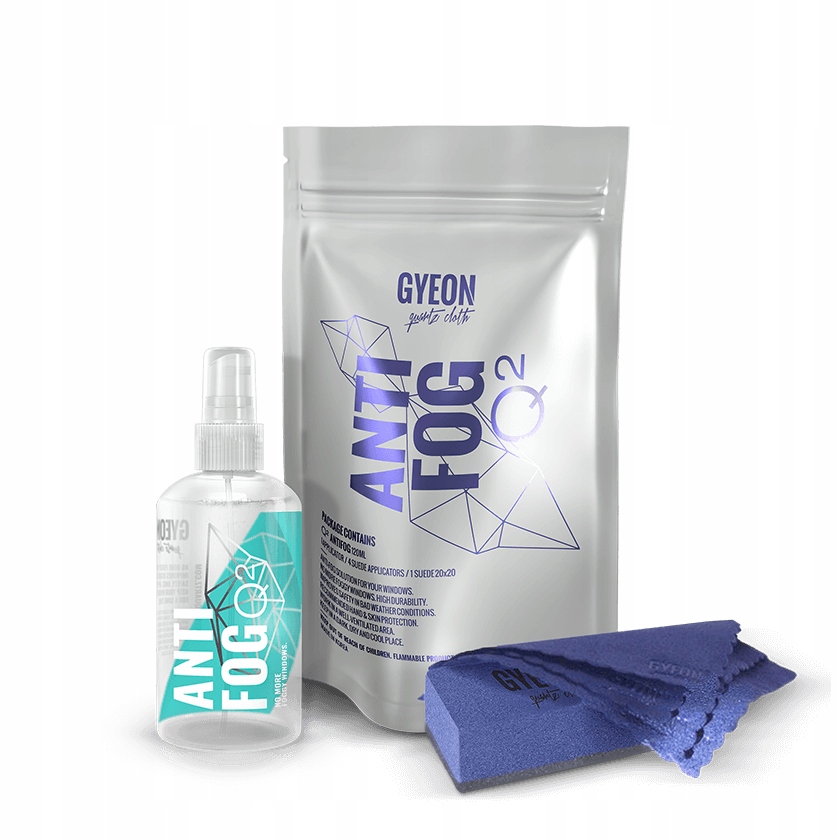 

Gyeon AntiFog Zestaw chroni szyby przed parowaniem