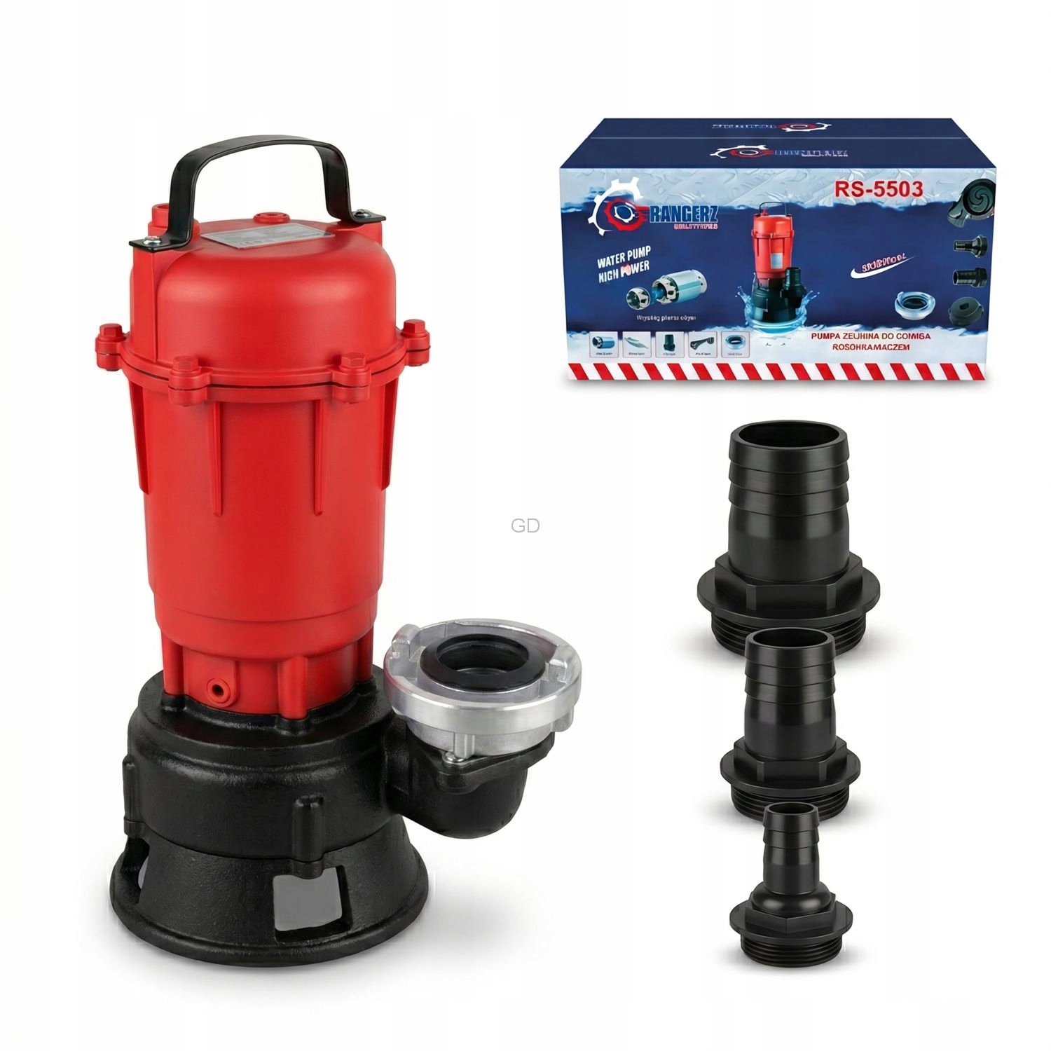 Čerpadlo Na Čistou Špinavou Vodu Do Septiku 3850 W S Drtičem Rangerz RS-5503