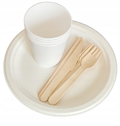 

Zestaw Grill Talerze, kubki jednorazowe Piknik 4os