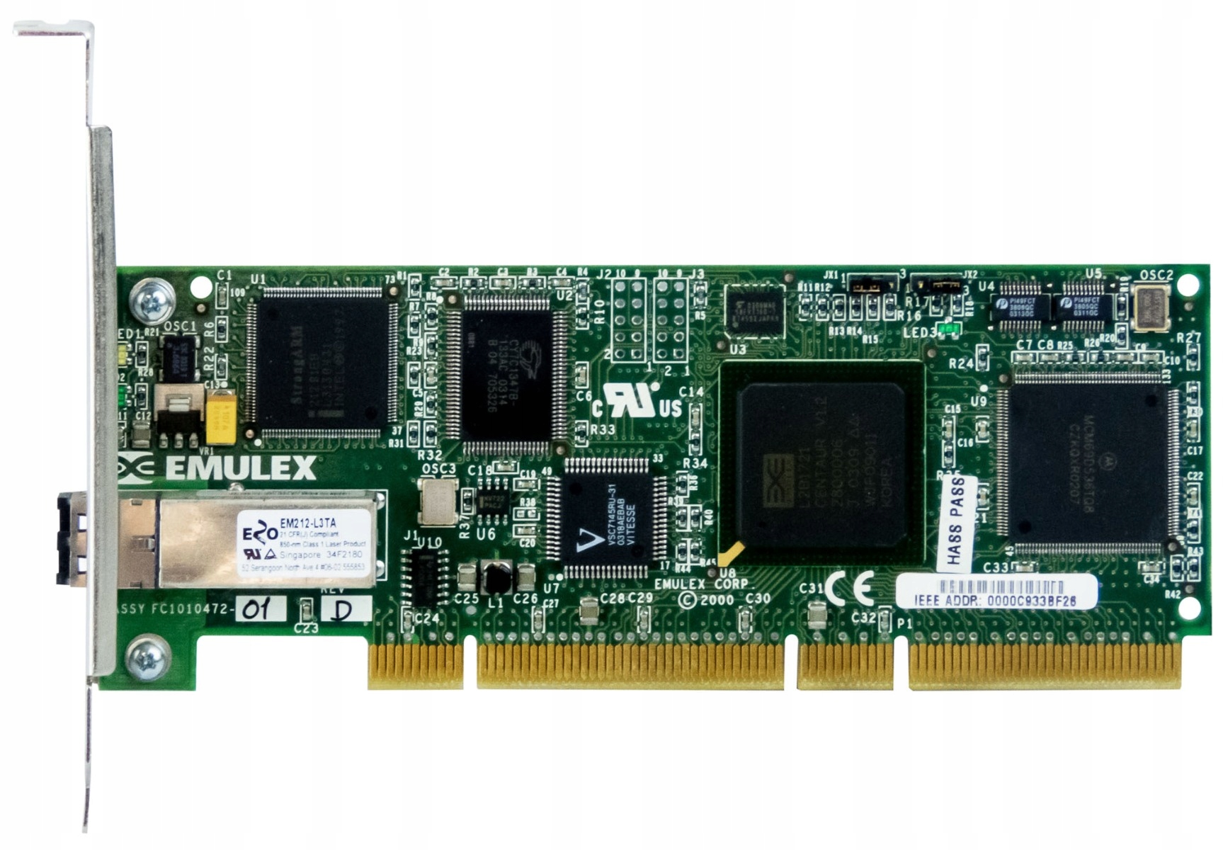 Emulex LP9002L-F2 Single 2Gb/s Fibre Channel Pci-x