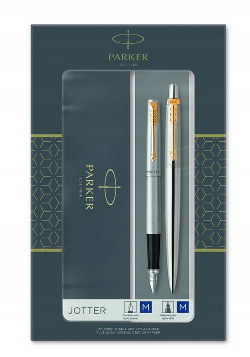 Zestaw Parker Jotter pióro wiecz.+ długopis Gt