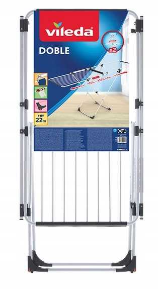 Rozkládací sušák na prádlo. Vileda Doble