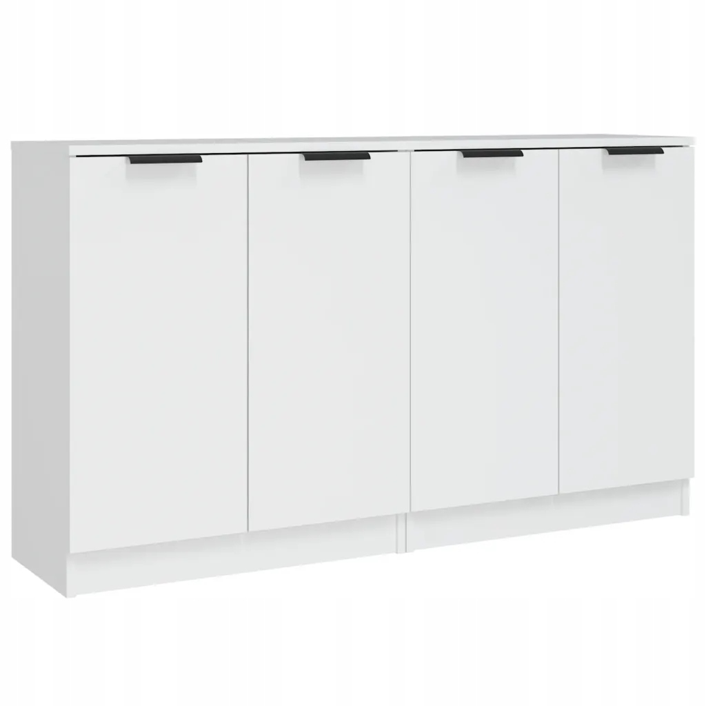 Boční skříňka Minimalistická bílá, 60x30x70 cm, materiál Dřevo