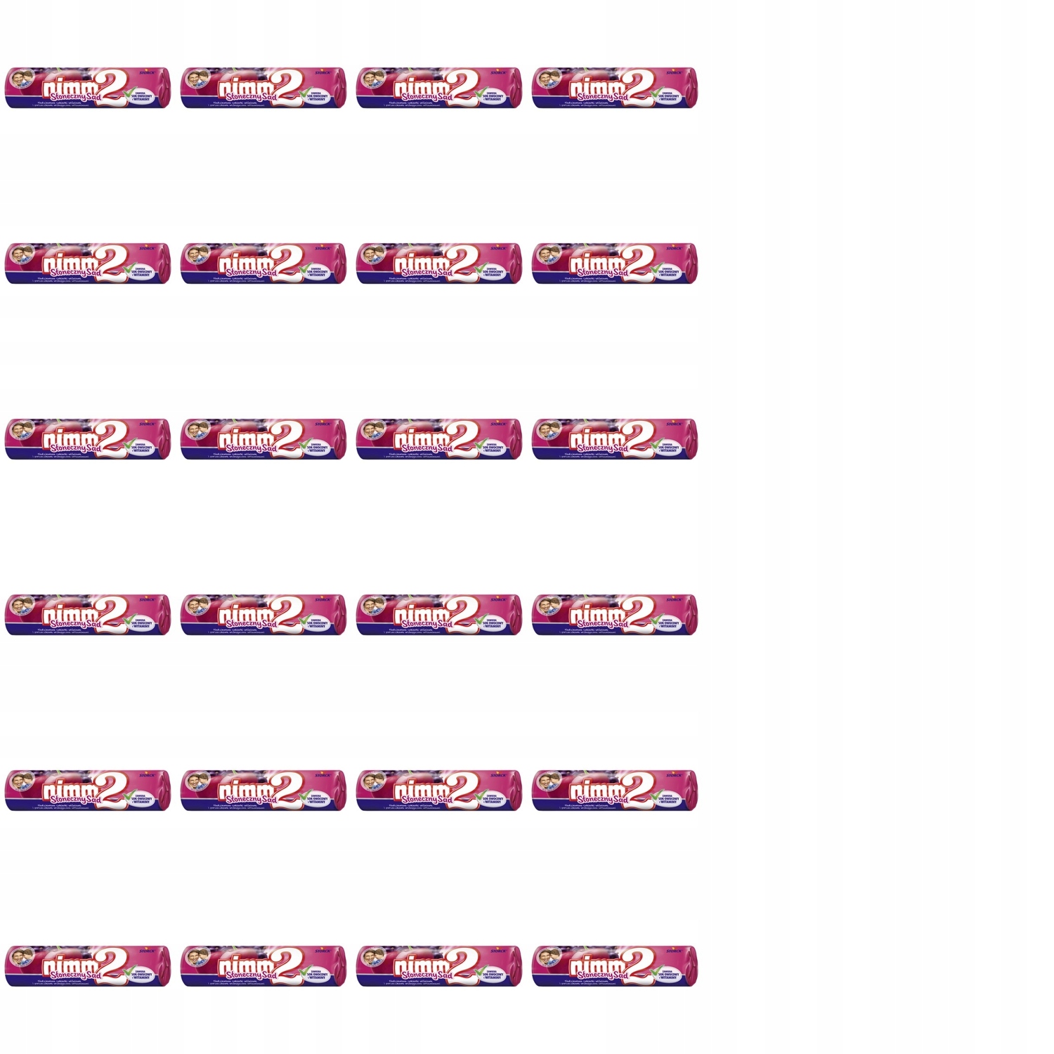 Levně 24x 50g NIMM2 bonbóny slunečný sad Karton