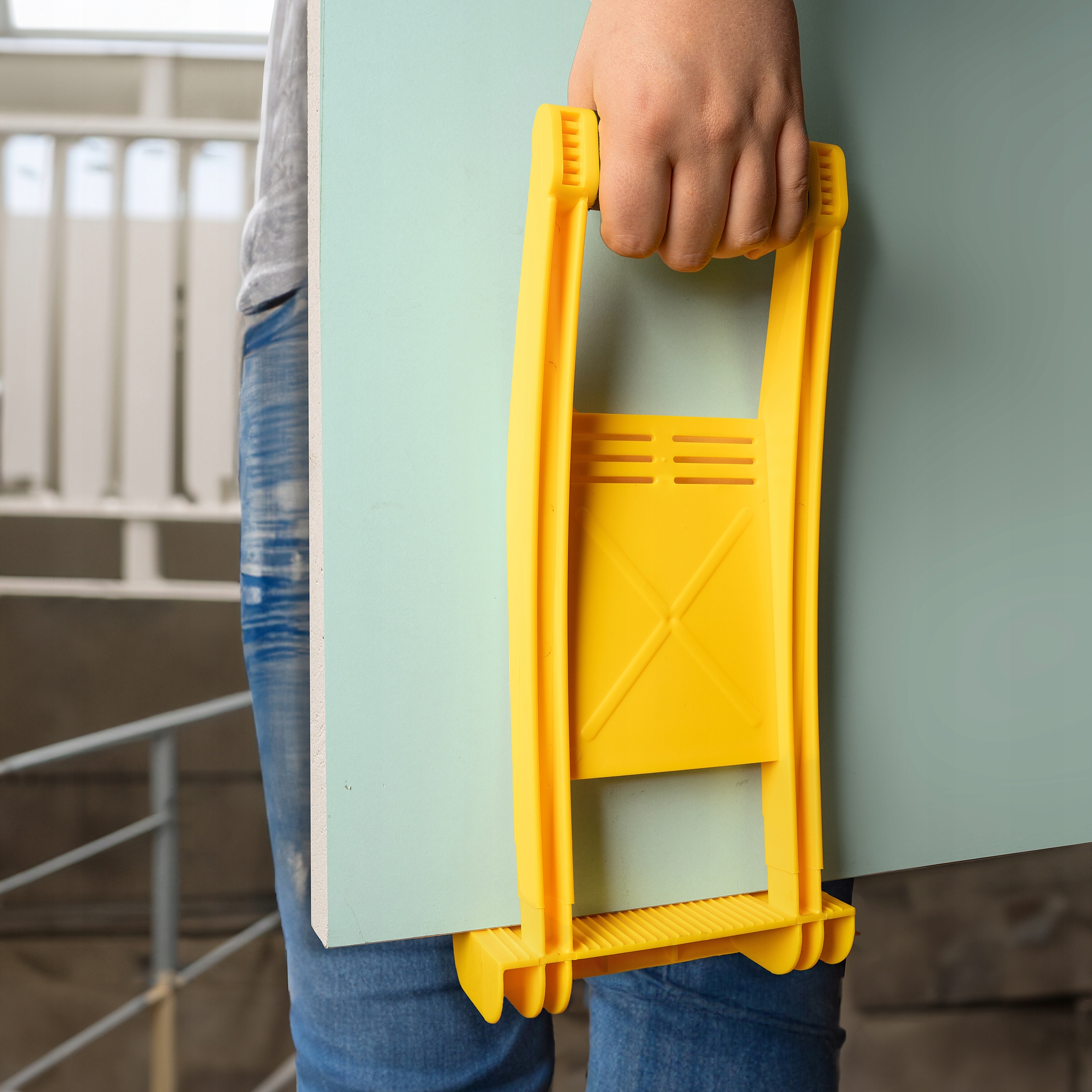 PODNOŚNIK DO PŁYT GIPSOWYCH Uchwyt do NOSZENIA Płyt GK PANELI OSB 100KG Stan opakowania oryginalne