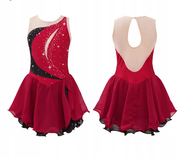 Strój Do Gimnastyki Balet Body Sukienka Do Tańca 158 Nr 2601