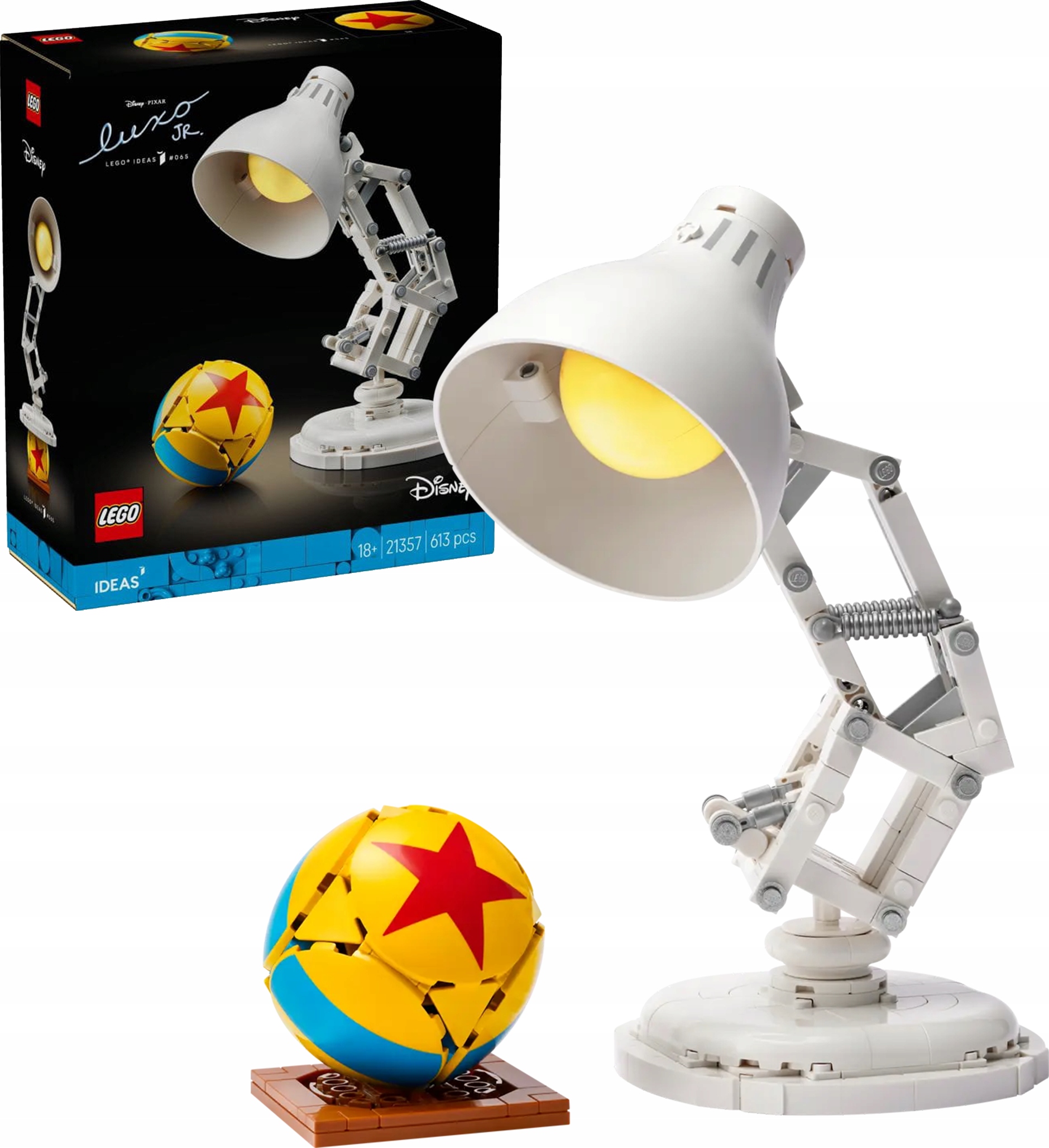 Lego Ideas Disney Pixar Luxo Jr. 21357