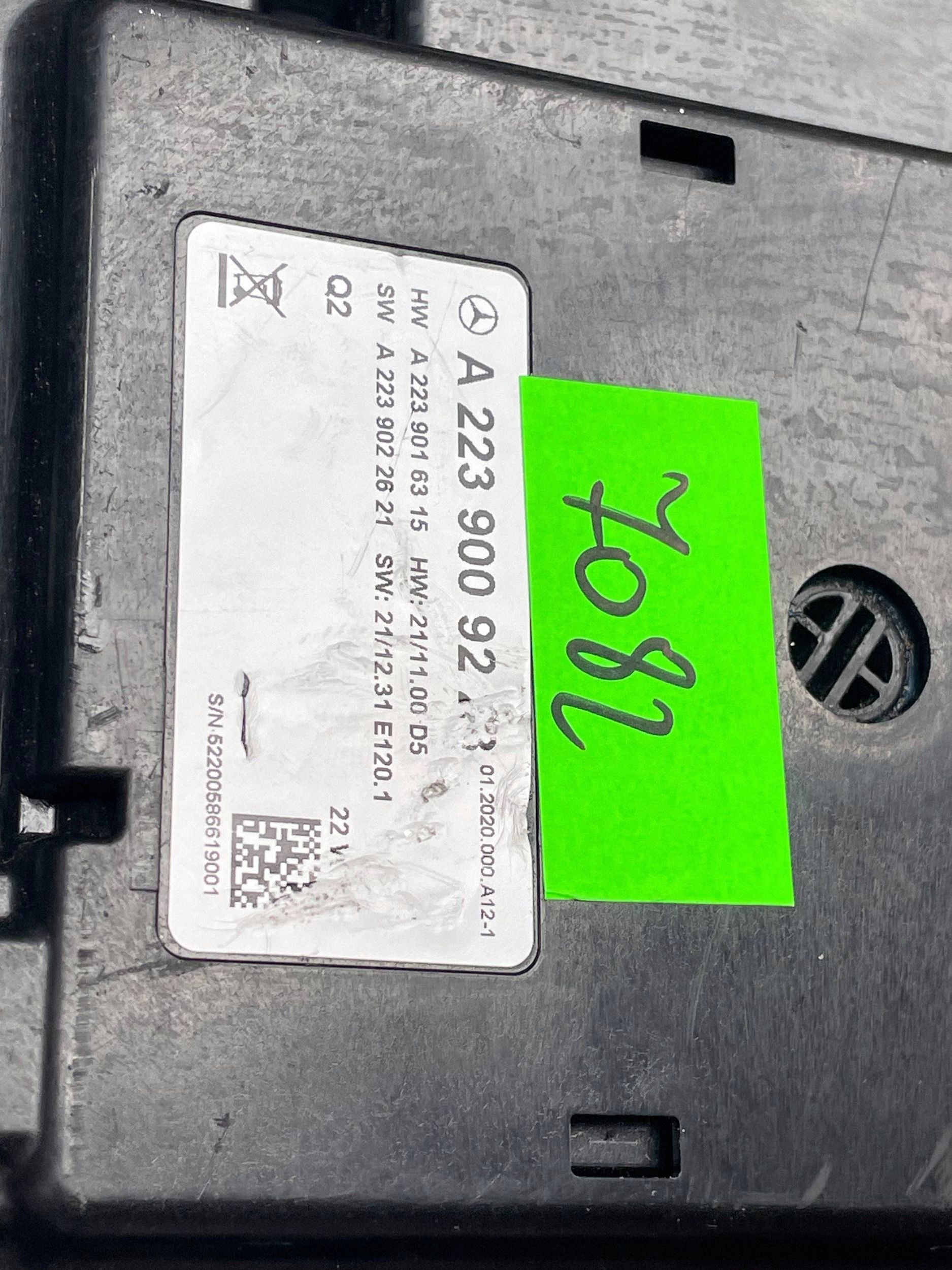 MERCEDES W223 Poignée TABLETU A2239009228 !J