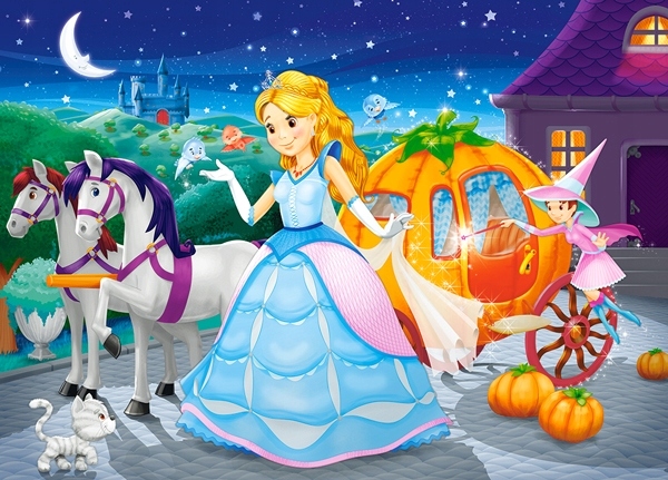 

Puzzle Kopciuszek Księżniczka Princes 60 El Castor
