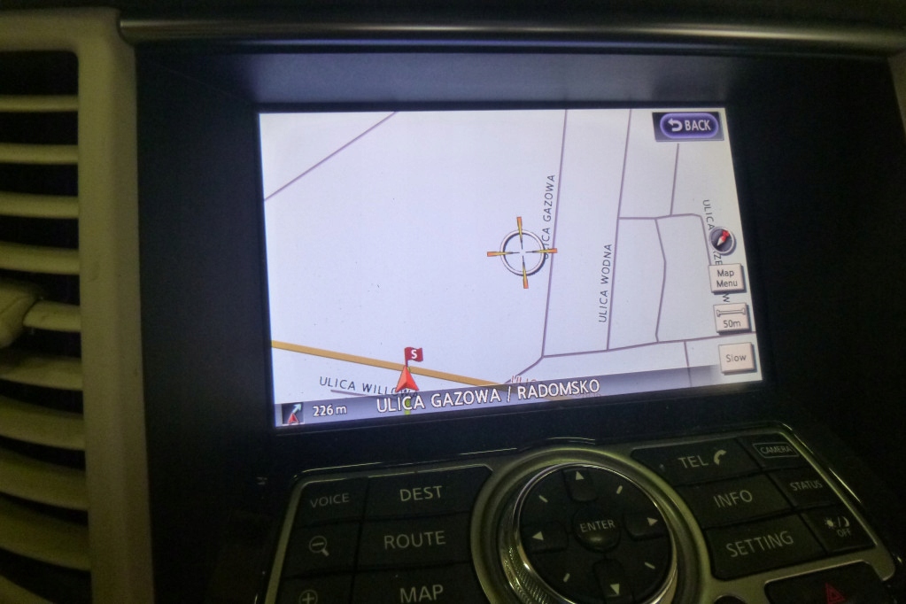 display navigation devices 280911JA0E INFINITI FX 2 II 08-17