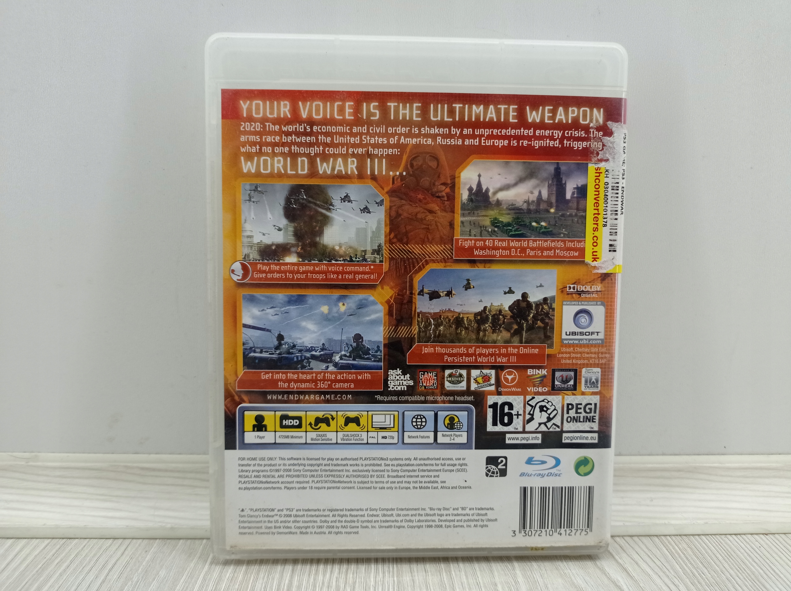 Gra PS3 Tom Clancy's ENDWAR Tematyka gry akcji