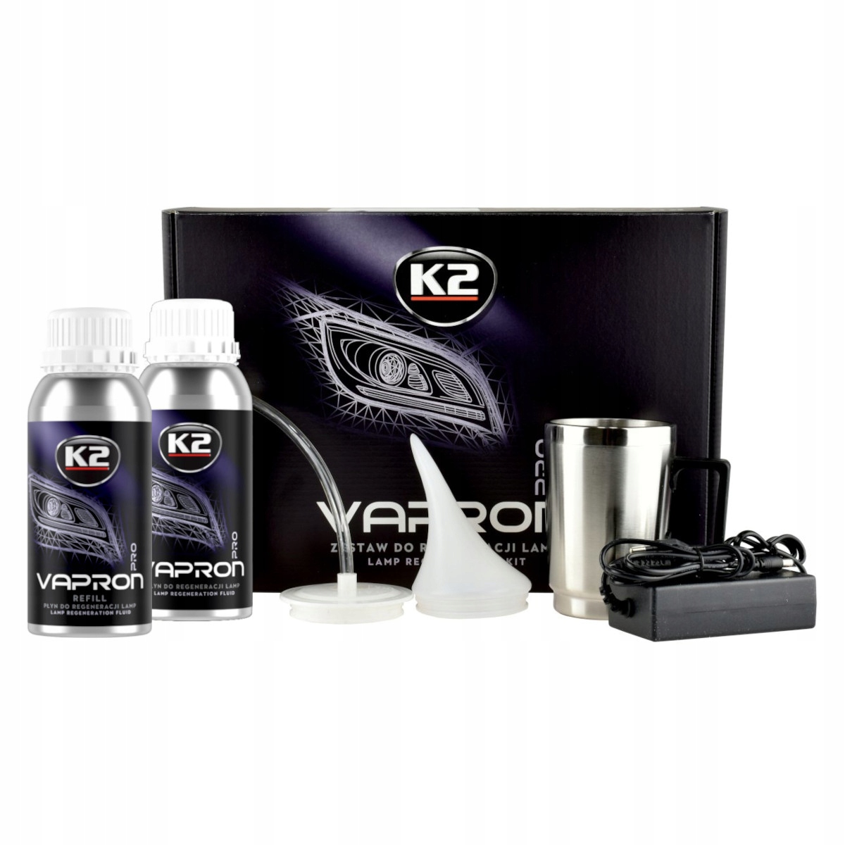 K2 VAPRON ZESTAW DO REGENERACJI LAMP + REFILL Producent K2