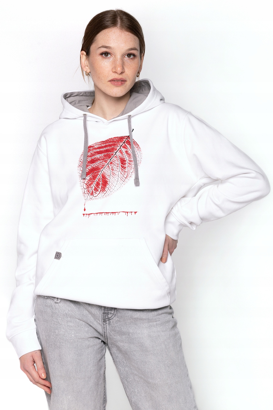 Mikina s klokaní kapsou Underworld unisex Leaf vel L