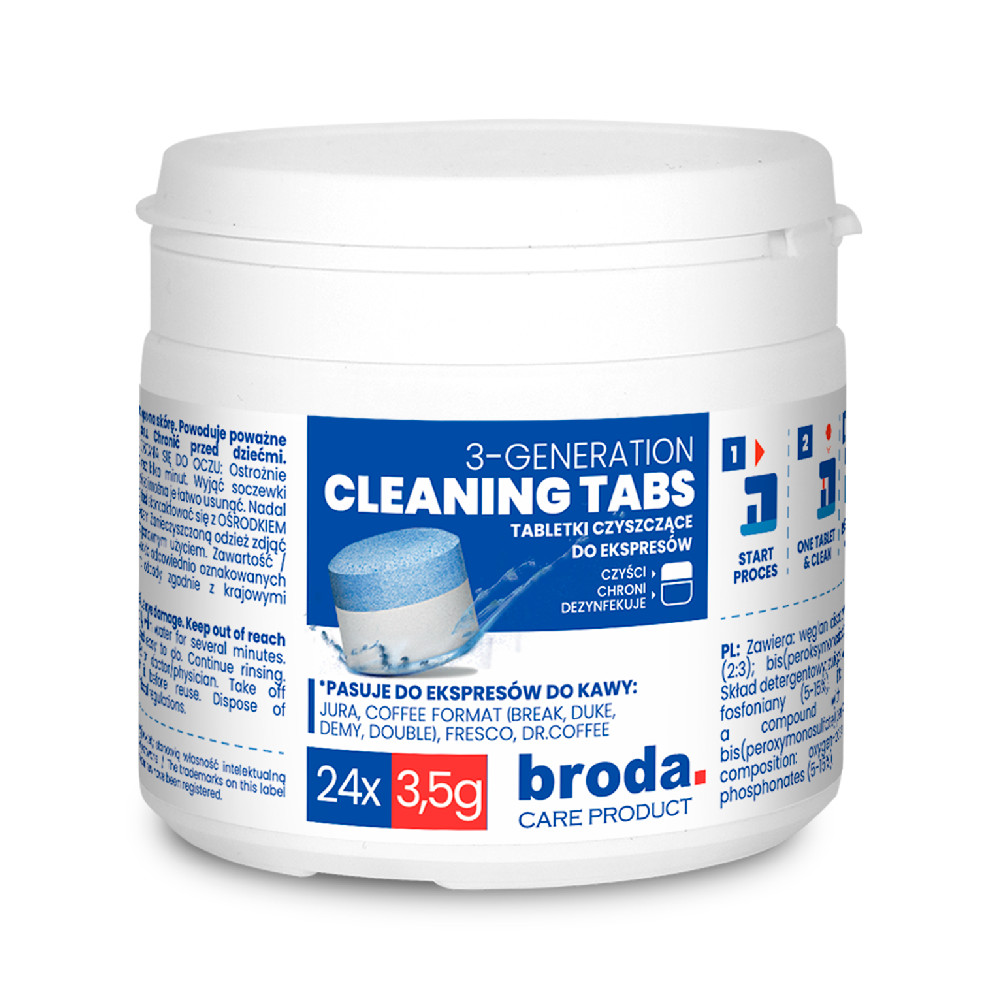 Broda Care Product 3-GENERATION Cleaning Tabs Čisticí tablety 24