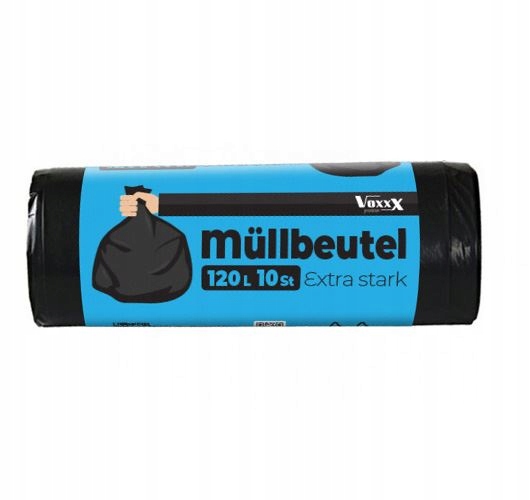 

Deluxe Mullbeutel mocne worki na śmieci 120L 10szt