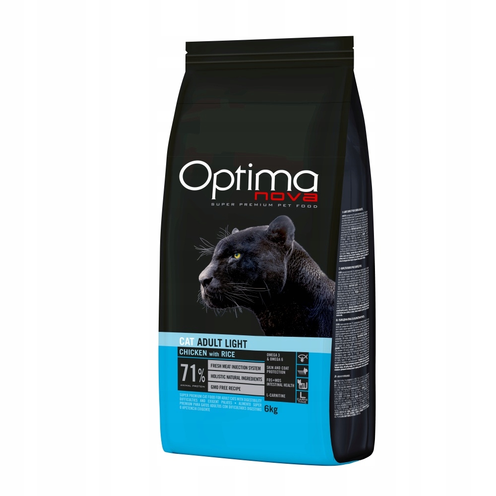 Levně OPTIMAnova Cat Adult Light 6 kg