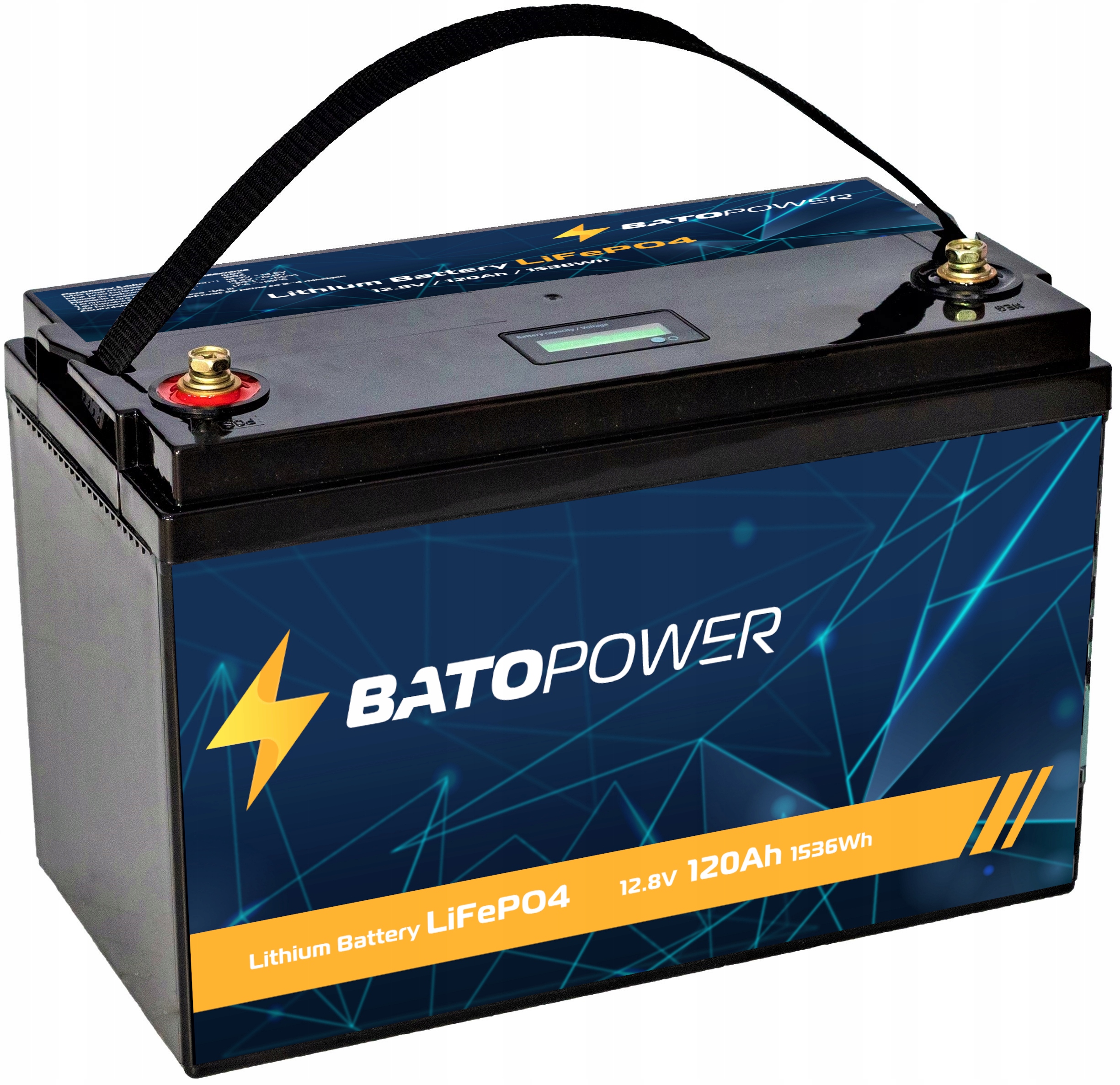 

Akumulator LiFePO4 Litowy Lfp 12V 120AH Bms 1536Wh