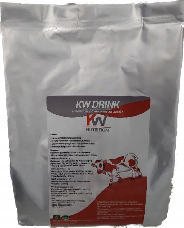 

Kw Drink Pójło Dla Krów Poporodowe Energia 1KG