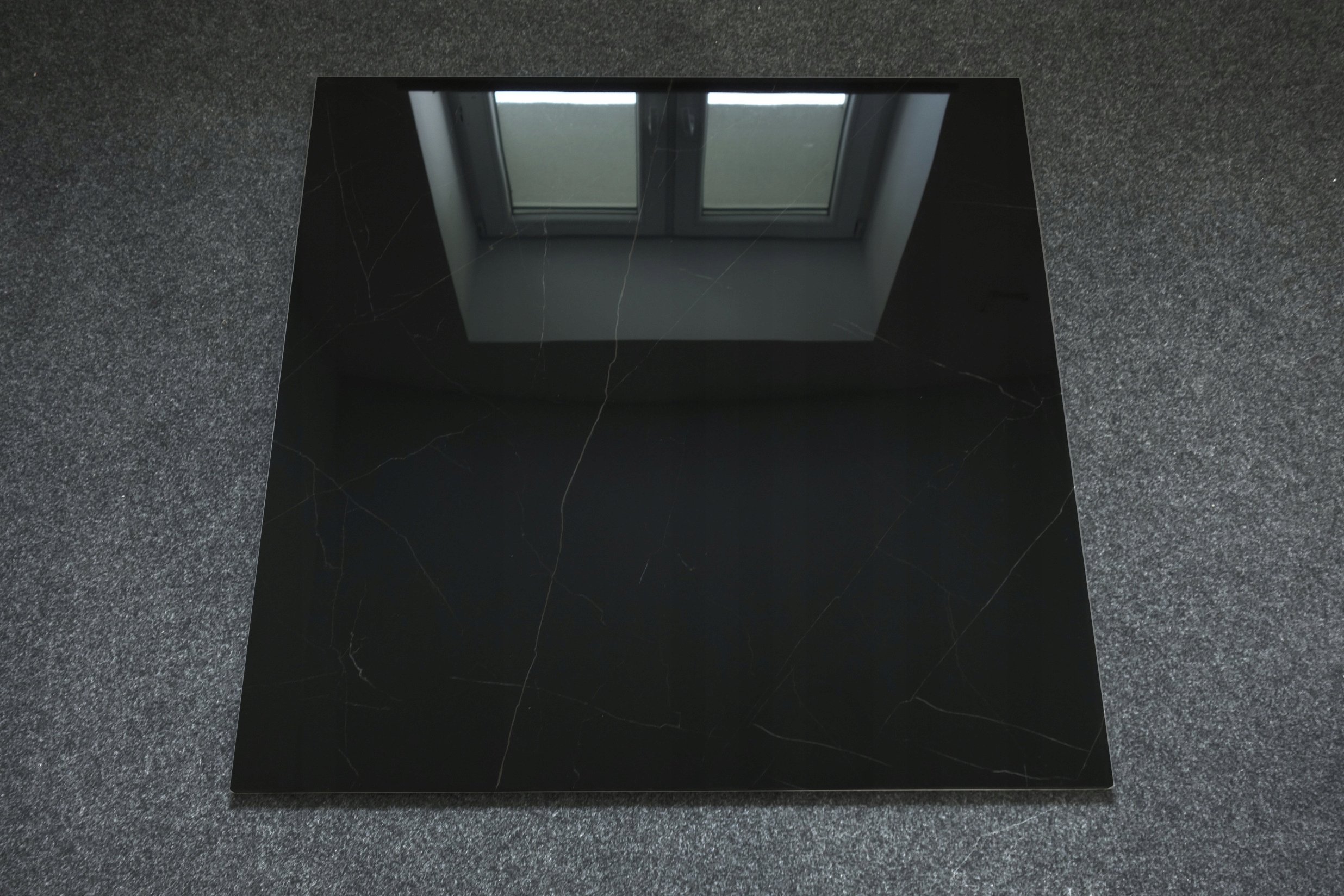 PŁYTKI gres czarny marmur PULPIS BLACK 80x80 poler Marka inna