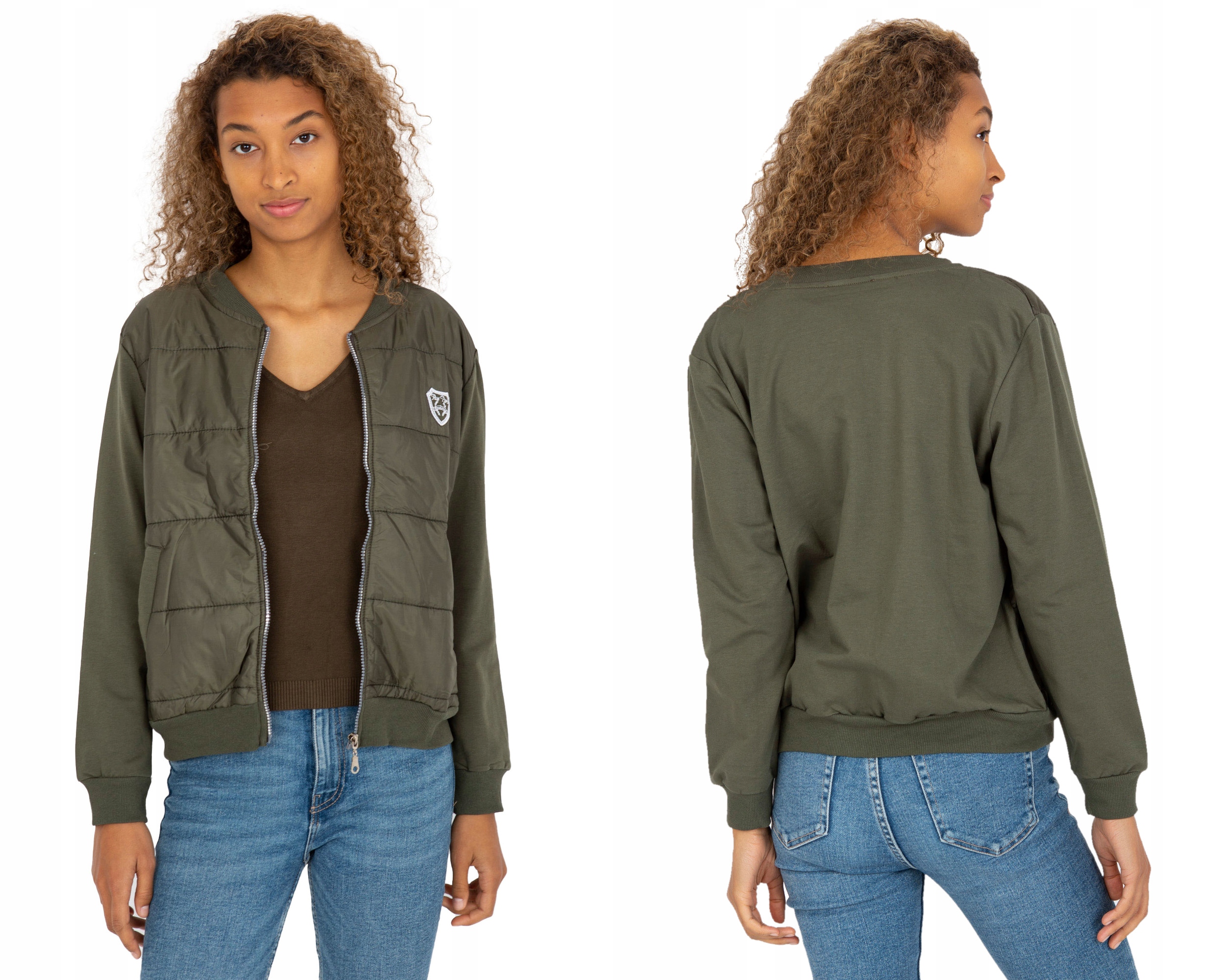 Bluza Damska rozpinana Bomberka L/XL