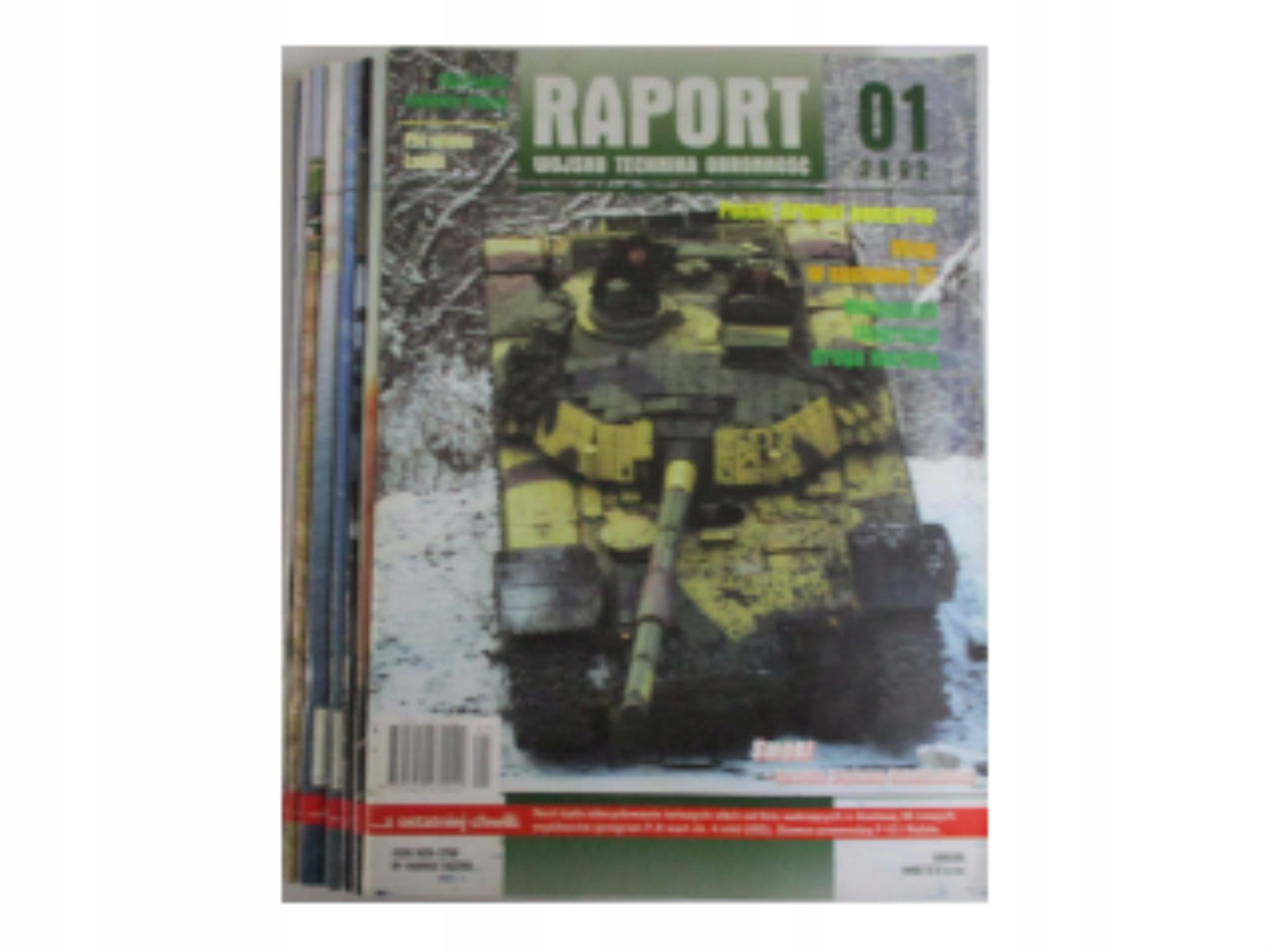 Raport wojsko technika... nr 1,3-8,10-12 z 2002