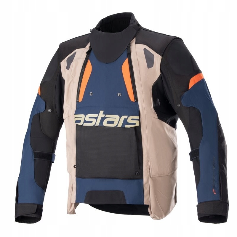 KURTKA TEKSTYLNA ALPINESTARS HALO DRYSTAR DARK BLUE DARK KHAKI FLAME ORA (L