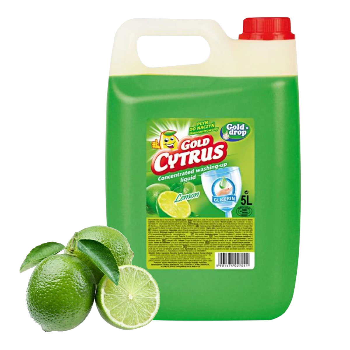 

Płyn Do Mycia Naczyń Gold Cytrus Lemon 5 Litrów