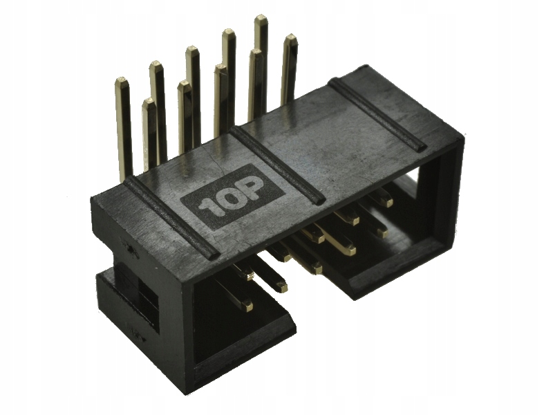 

Wtyk 10 pin 2,54mm złocone IDC Oupin