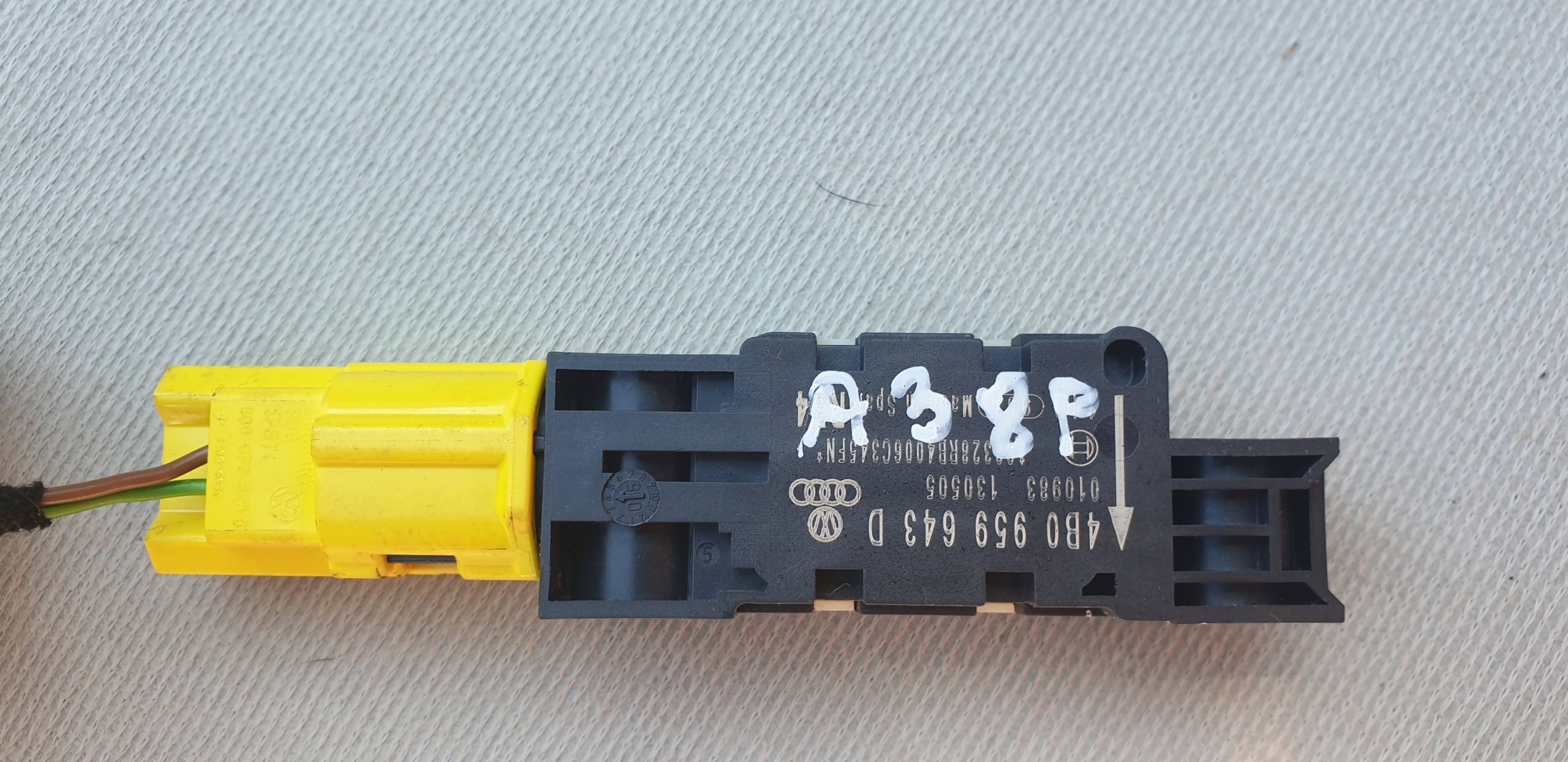 SENSOR airbag AUDI A3 8P 2003- 4B0959643D