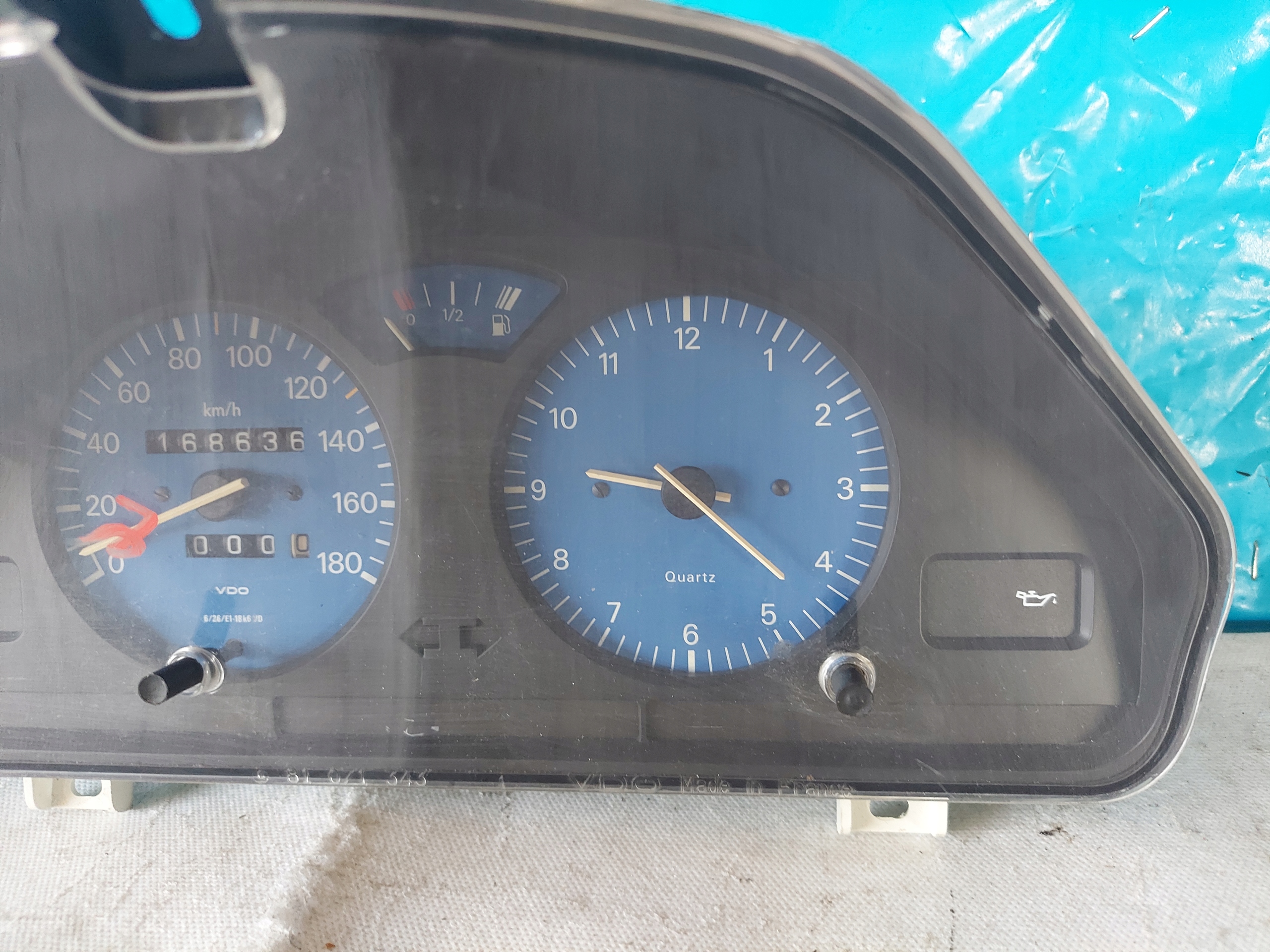 dials clock PEUGEOT 106 1.0 B 9627755180