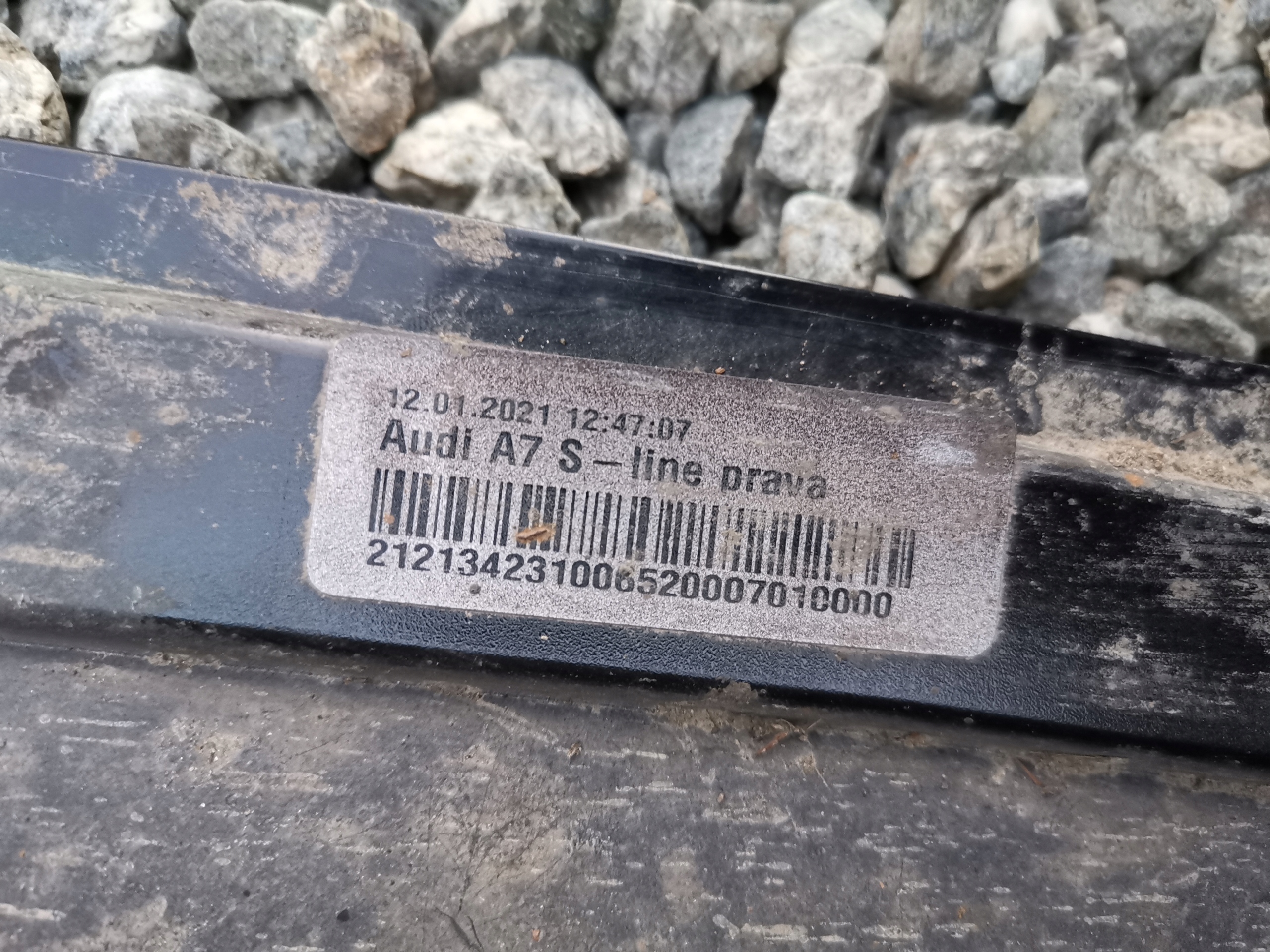 moulding threshold cap AUDI A7 S-LINE right