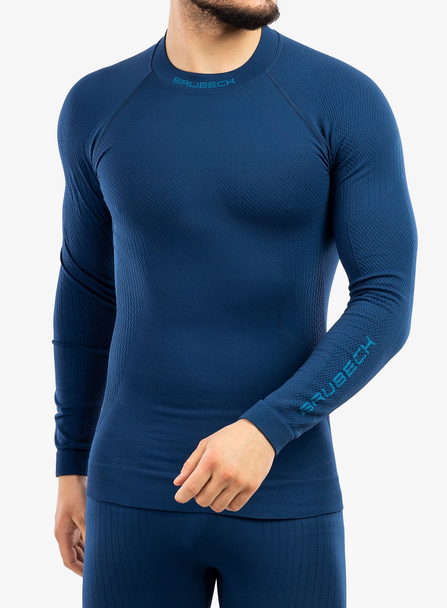 Bluza termoaktywna Brubeck Extreme Thermo Sweatshirt d.blue M