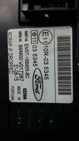 display EM5T-18B955-BC FORD CONNECT