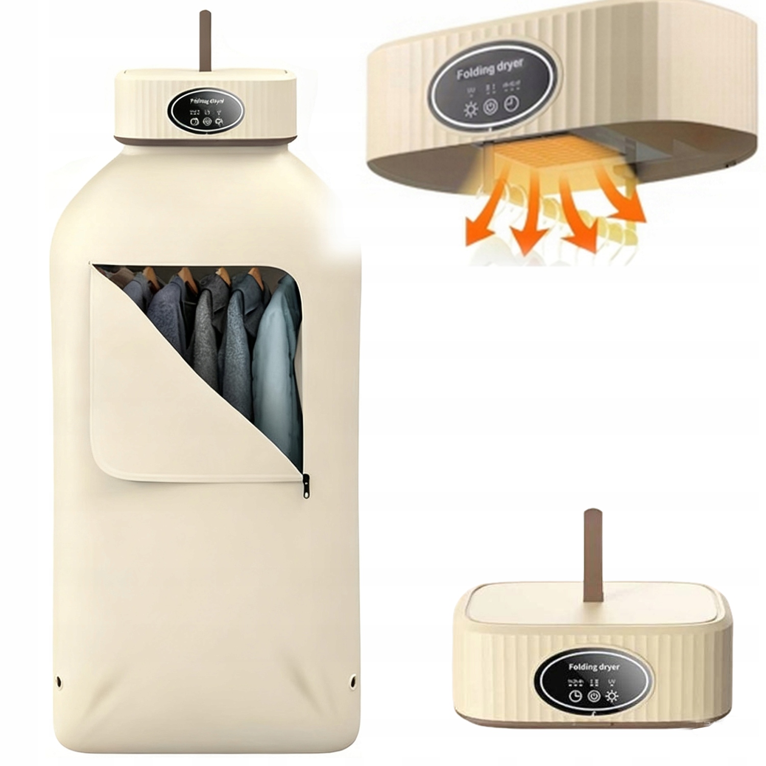 Multifunkční Elektrický Sušák Na Prádlo Inteligentní Sterilizace 600 W