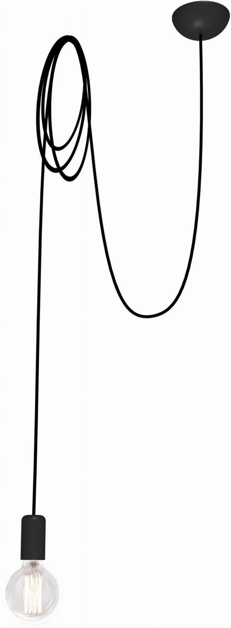 Lampa lustrová Led Nowodvorski Spider černá