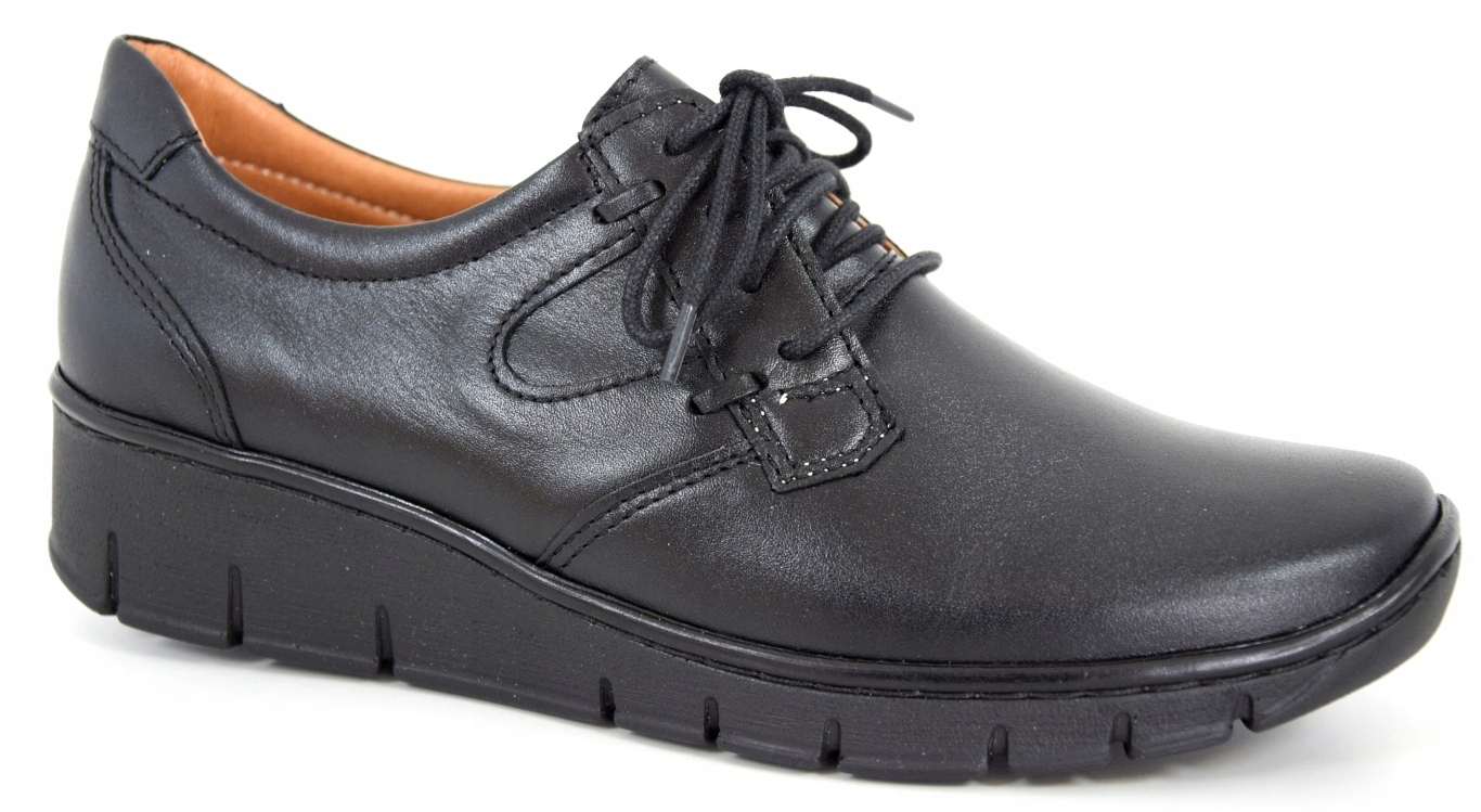 Dámské Polobotky Pohodlné Boty Na Klínku 196 VEL.36