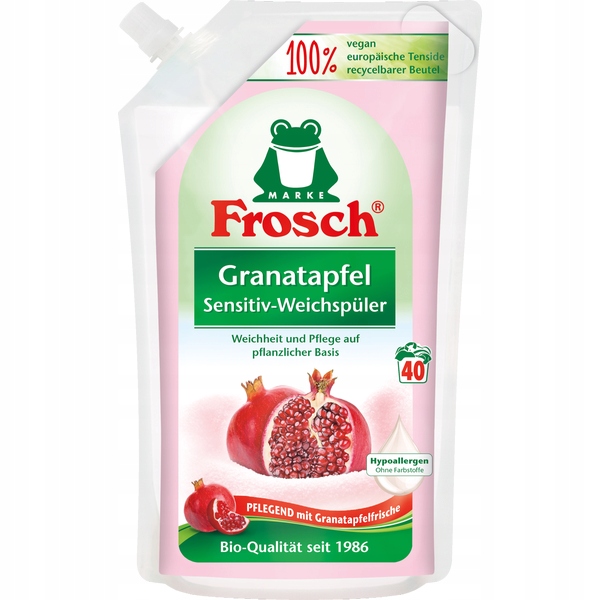 

Frosch Hipoalergiczny Płyn Płukania Granat 40 Prań