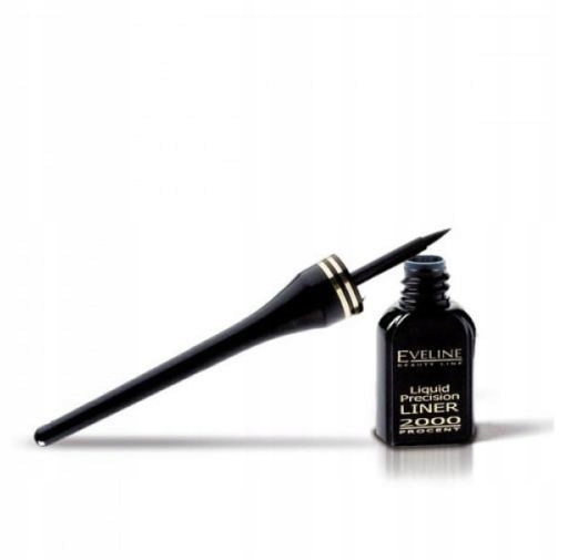 EVELINE EYELINER 2000 PROCENT WATERPROOF CZARNY Stan opakowania oryginalne
