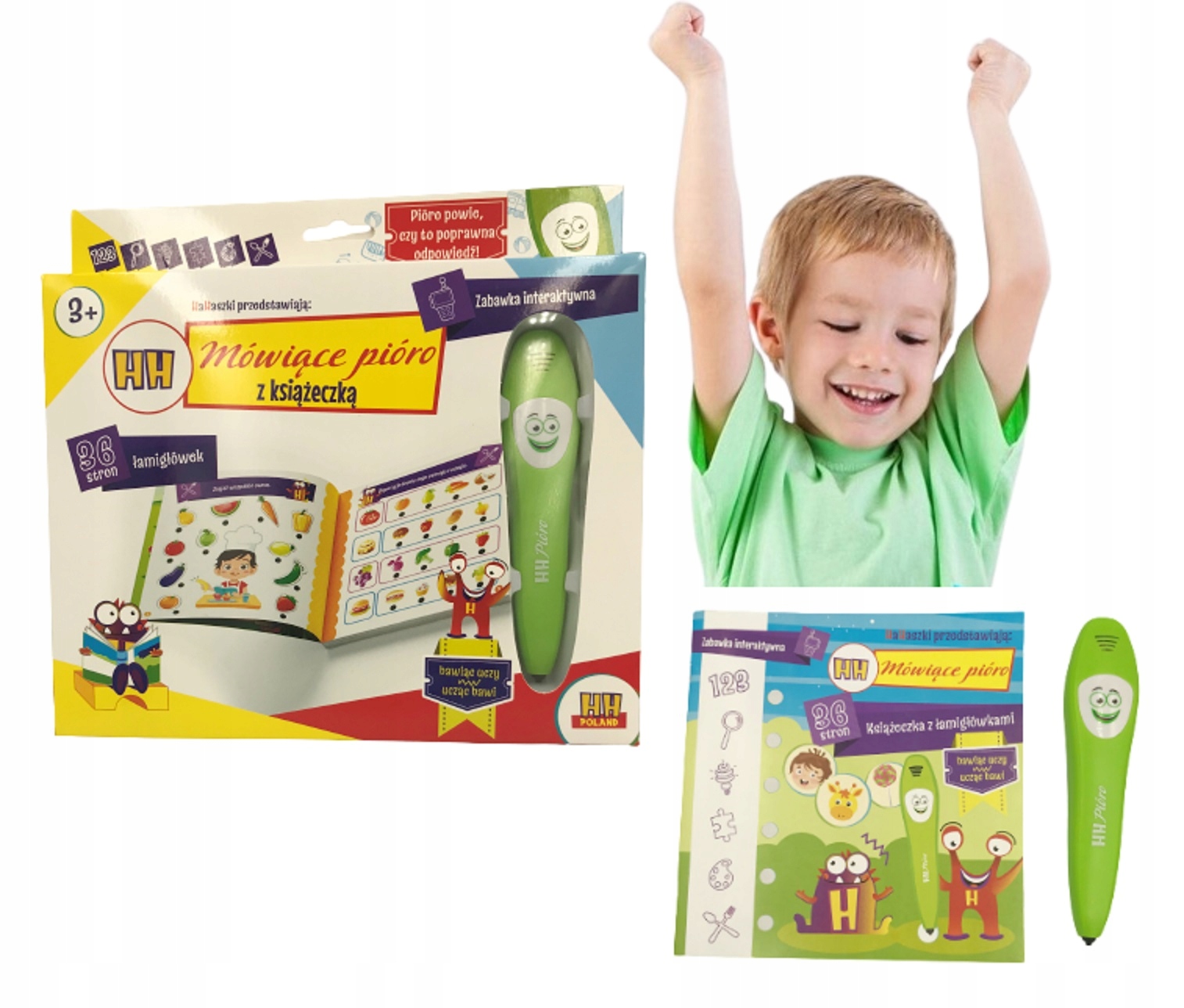 Mówiące Interaktywne Pióro z Książeczką