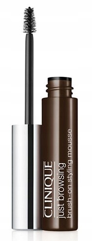 Just Browsing Brush-On Styling Mousse Żel do brwi deep brown