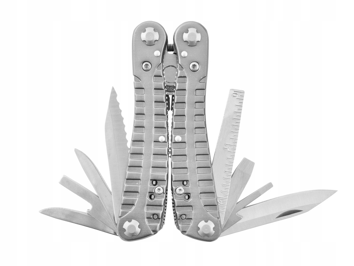 Ganzo G105 multitool 2 ostrza obcęgi zestaw bitów, stal 440C