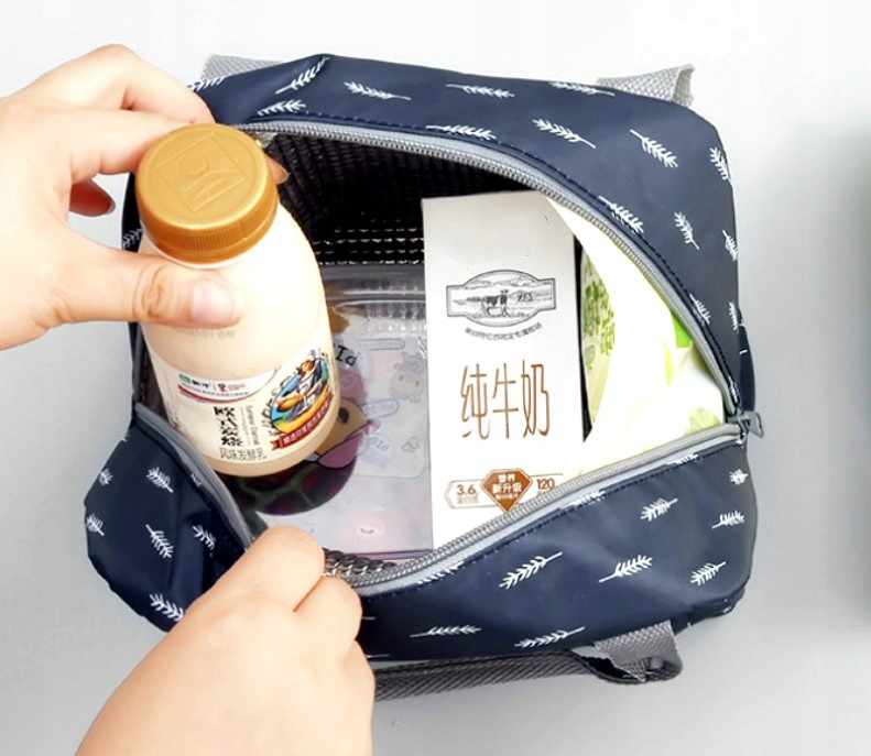 Torba termiczna śniadanie na obiad owoce LUNCH BOX Pojemność 5.5 l