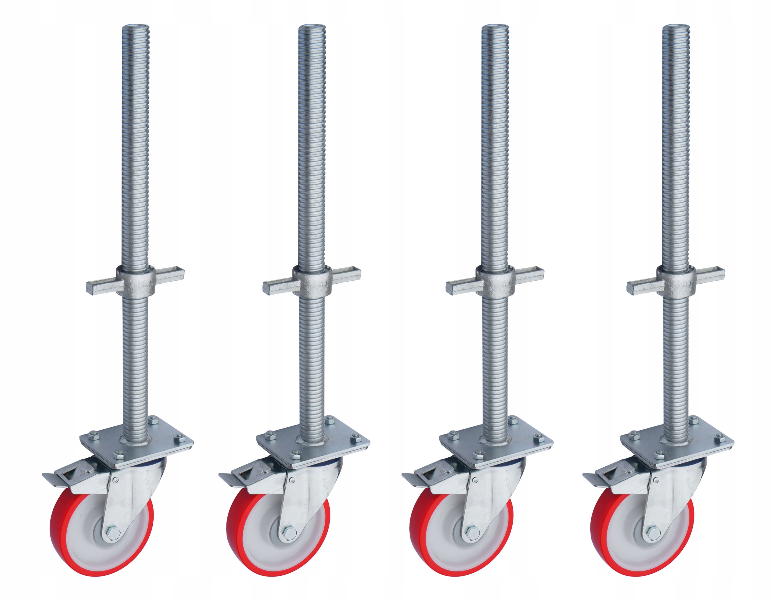 Koła do rusztowań klinowych choinkowych elewacyjnych fi160 Pa+pu x 4szt