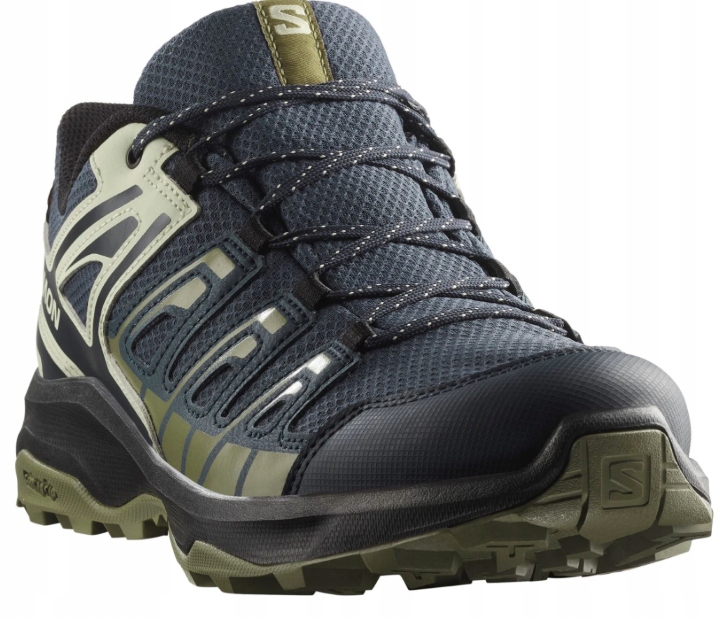 Salomon Pánské Trekové Boty Modré Prodyšné 48 J6C