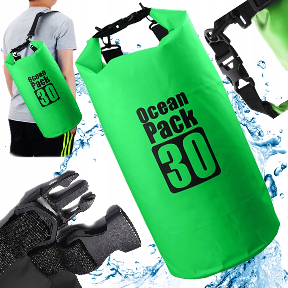 

Worek Wodoodporny Wodoszczelny Na Kajak Torba 30L