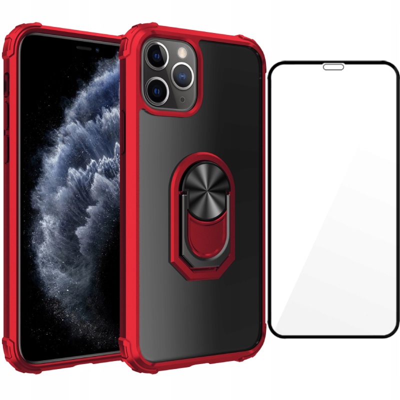 

Etui+ szkło do iPhone 11 Pro Max pancerne Air Ring