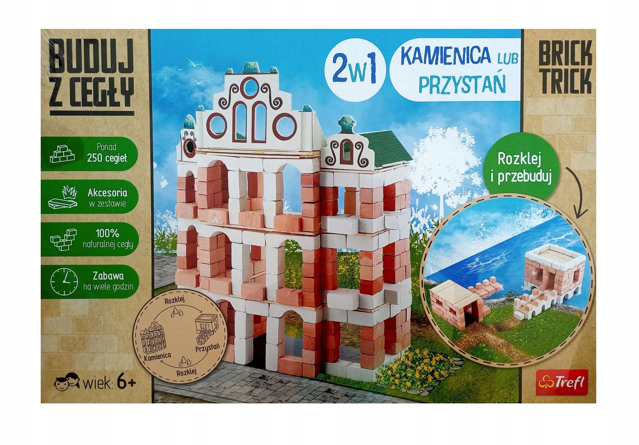 

Buduj Z Cegły Kamienica Przystań 2w1 klocki brick