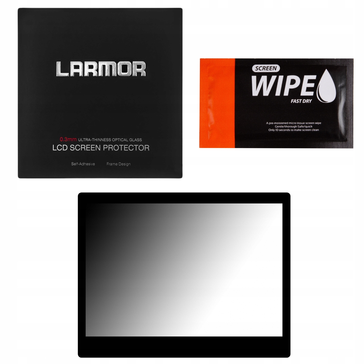 Ggs Osłona Ekranu LCD Szkło Hartowane Szybka Larmor Do Canon R3 R5 R5C